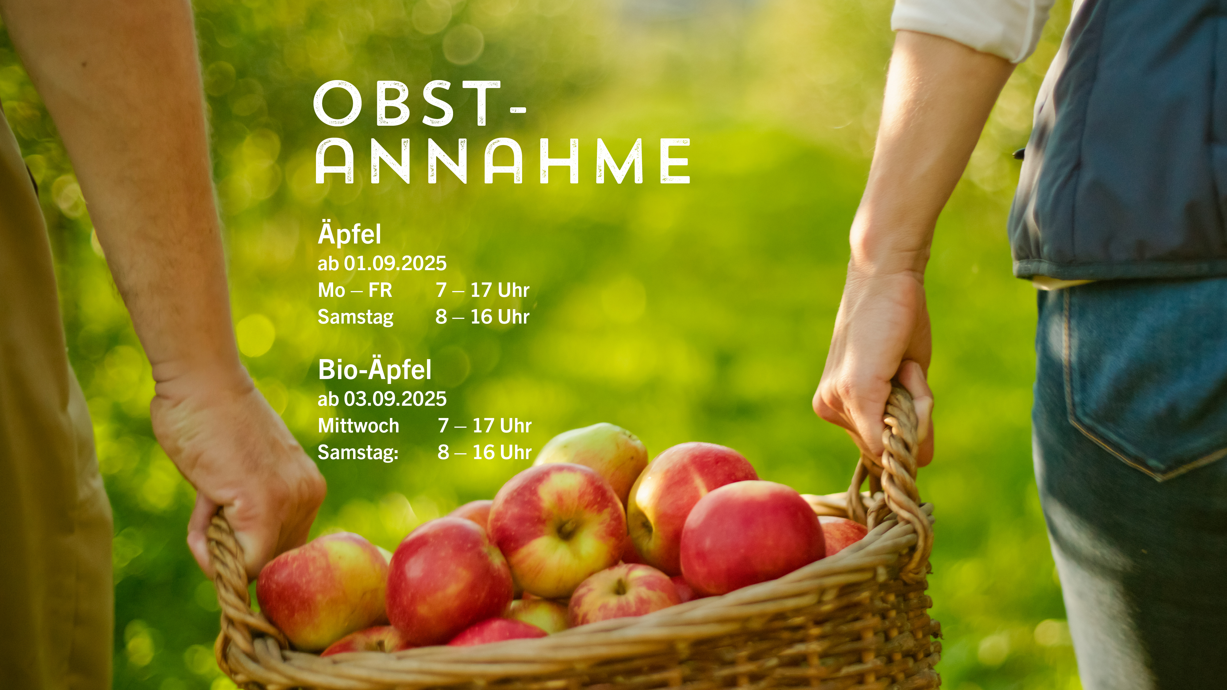 Obstannahme 2025